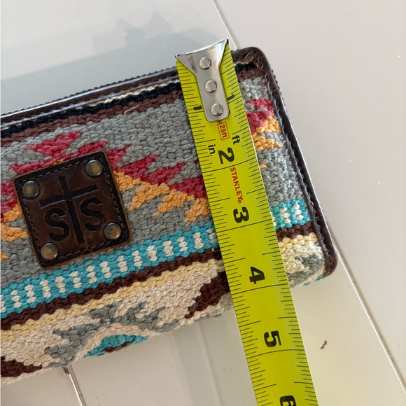 STS Ranch Aztec Colorful Patterned Wallet - Picture 7 of 7